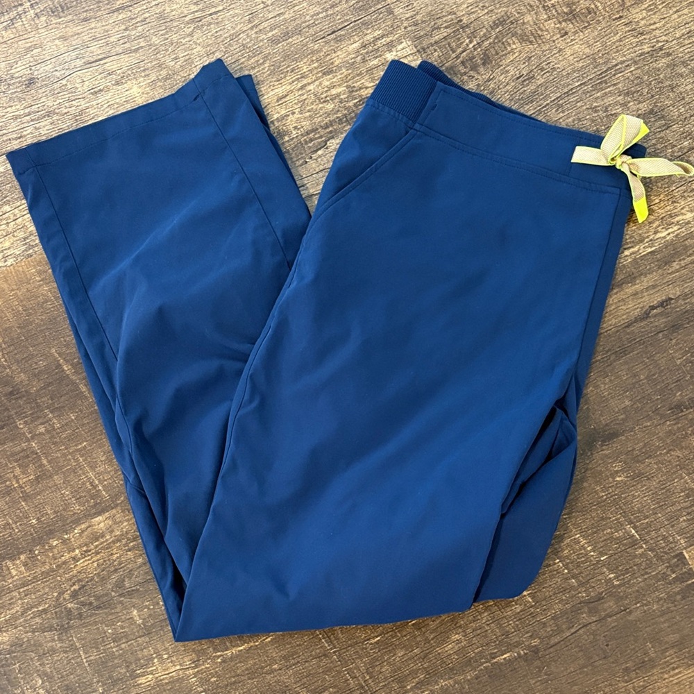 Women’s Dark Blue Scrub Pants with Drawcord